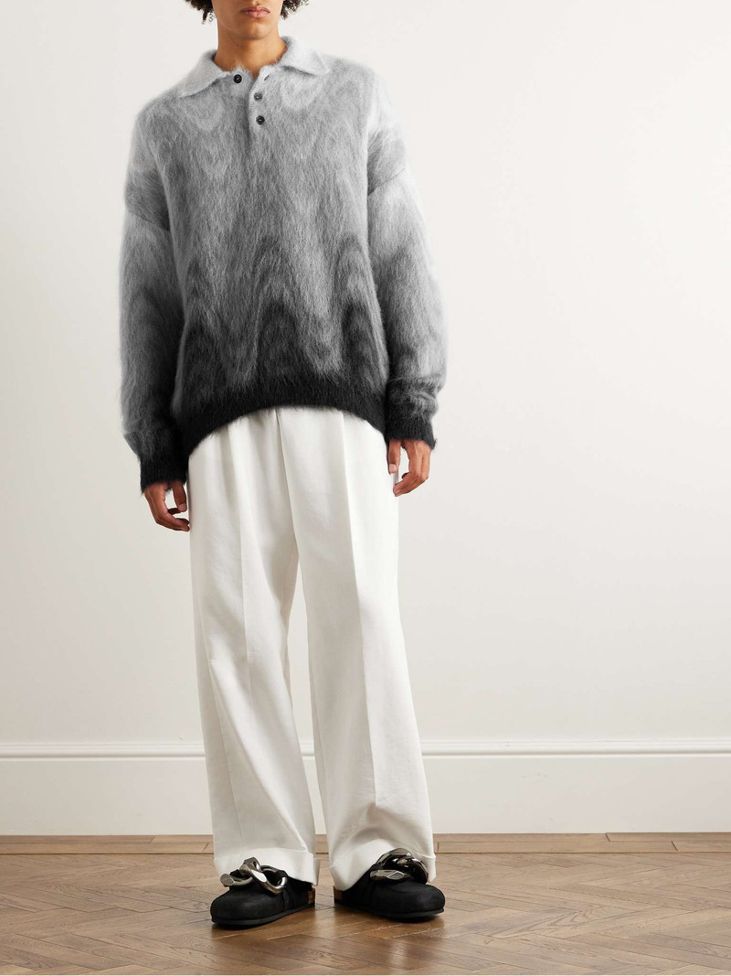 Etro Dégradé Mohair Polo Shirt outlook