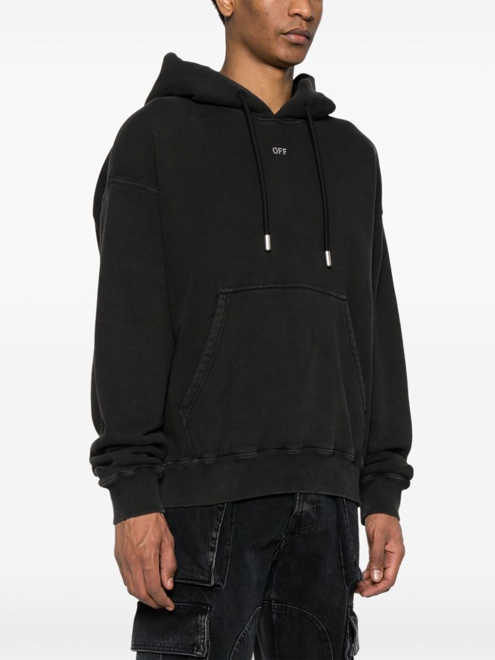 スウェット・トレーナー Off-White 'Off stamp' hoodie Off-White 23 Varsity Skate Cotton Hoodie | Grey | FARFETCH