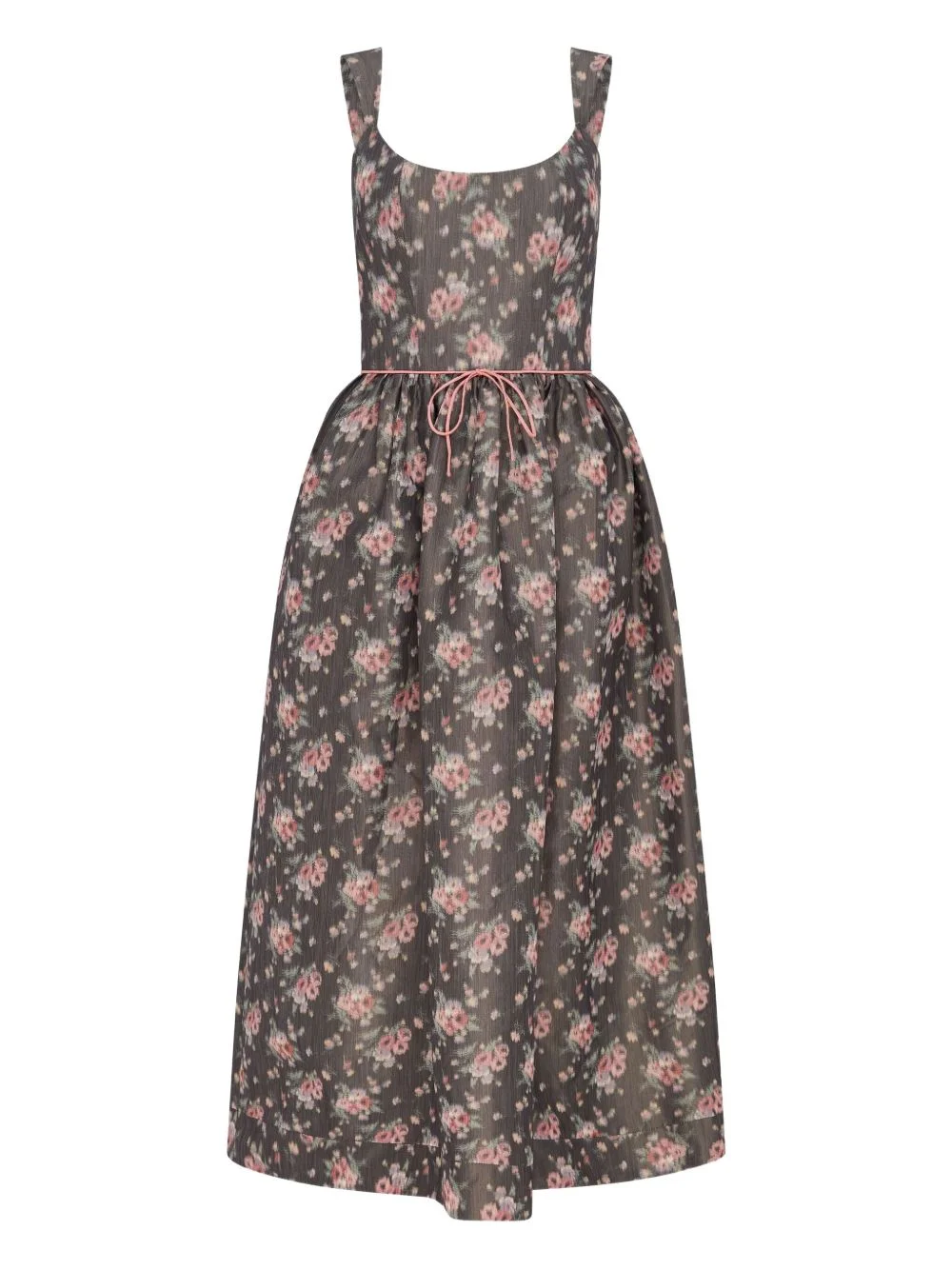 Apple corset flora taffeta dress - 1