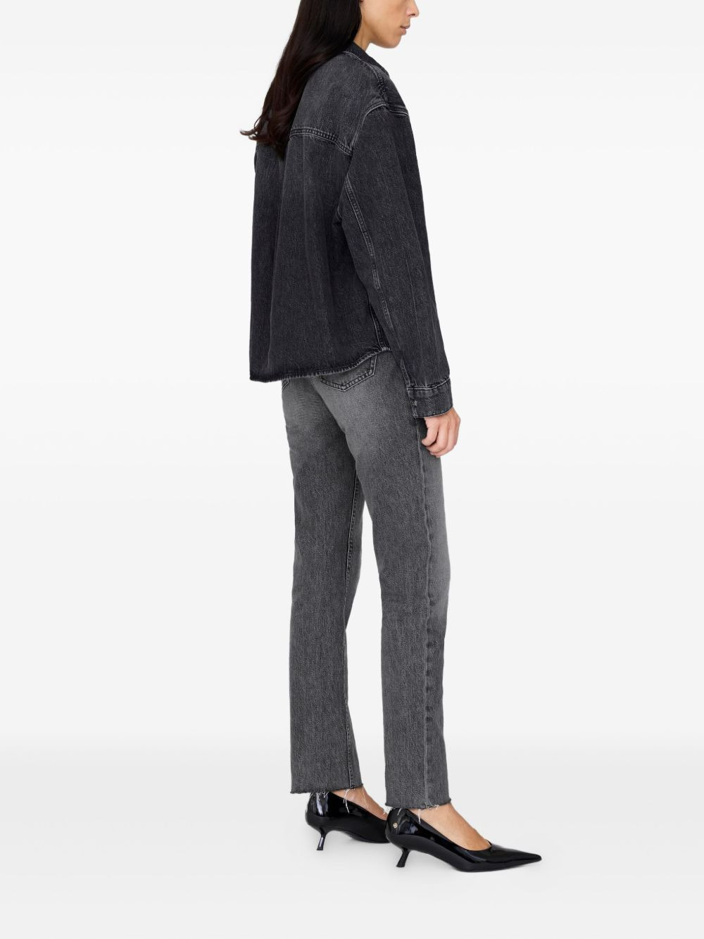 Paxton double-pocket denim shirt - 3