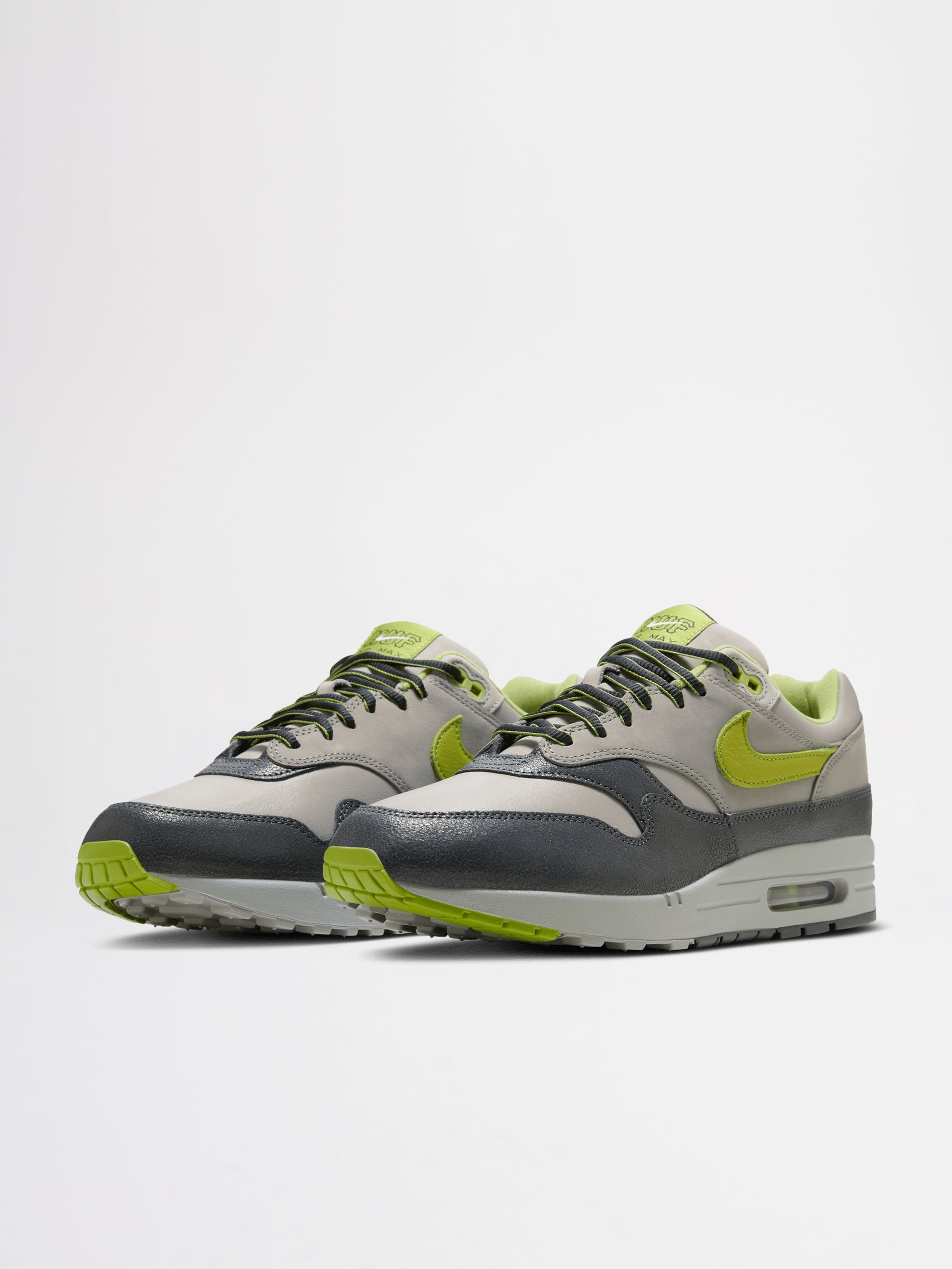 NIKE X HUF AIR MAX 1 SP ANTHRACITE / PEAR - 4