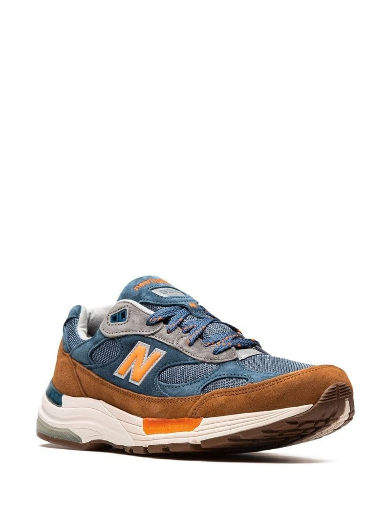 New Balance x J.Crew 992 low-top sneakers outlook