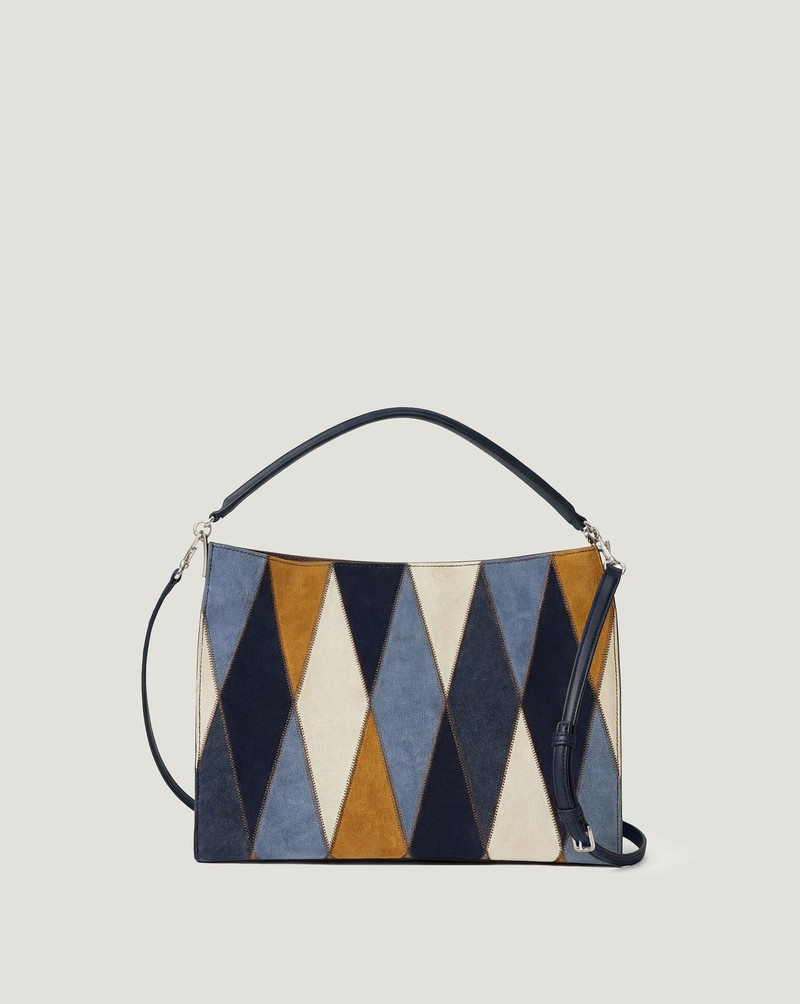 VIDA PATCHWORK SHOULDER BAG 1