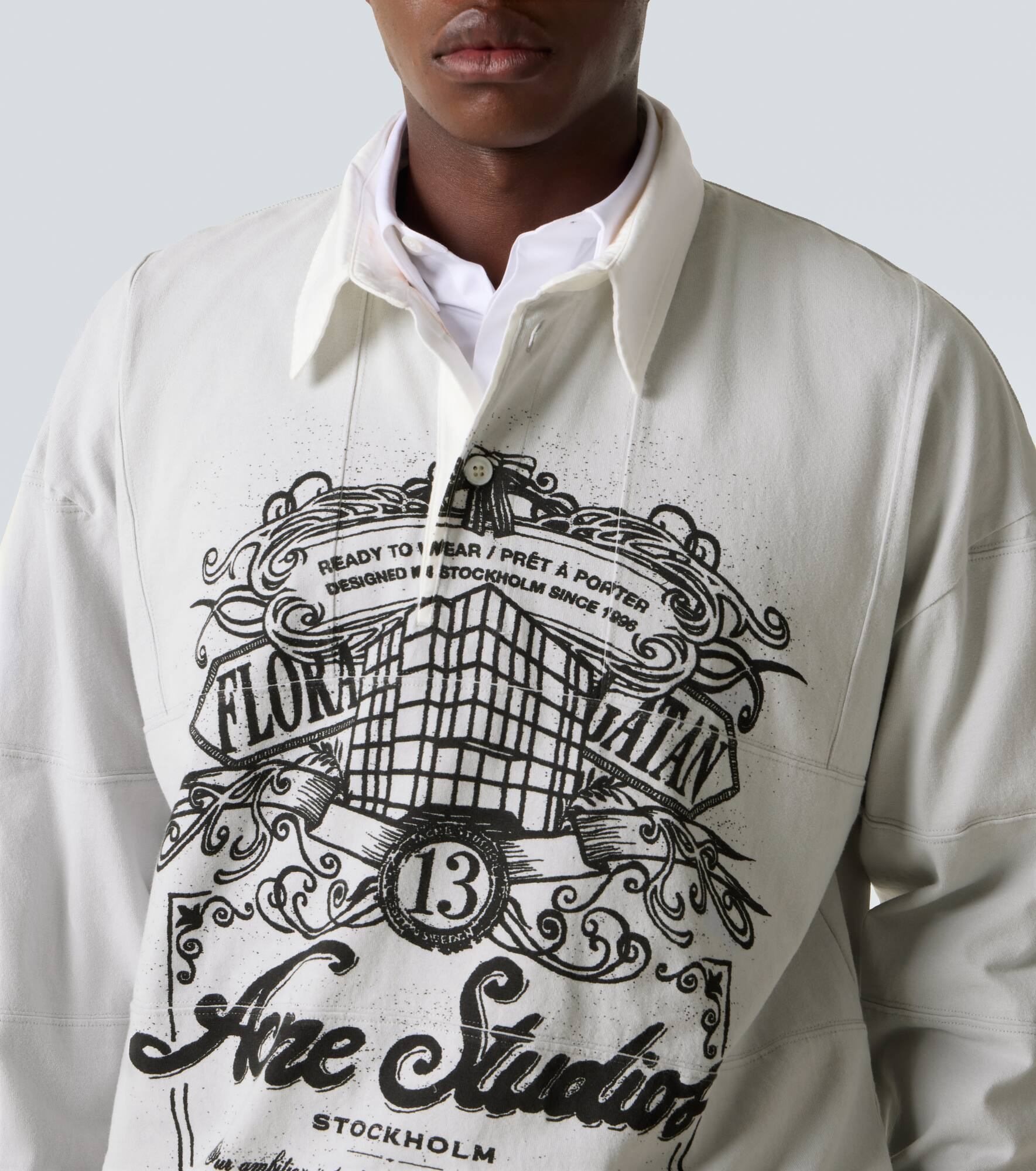 Logo cotton polo shirt - 5