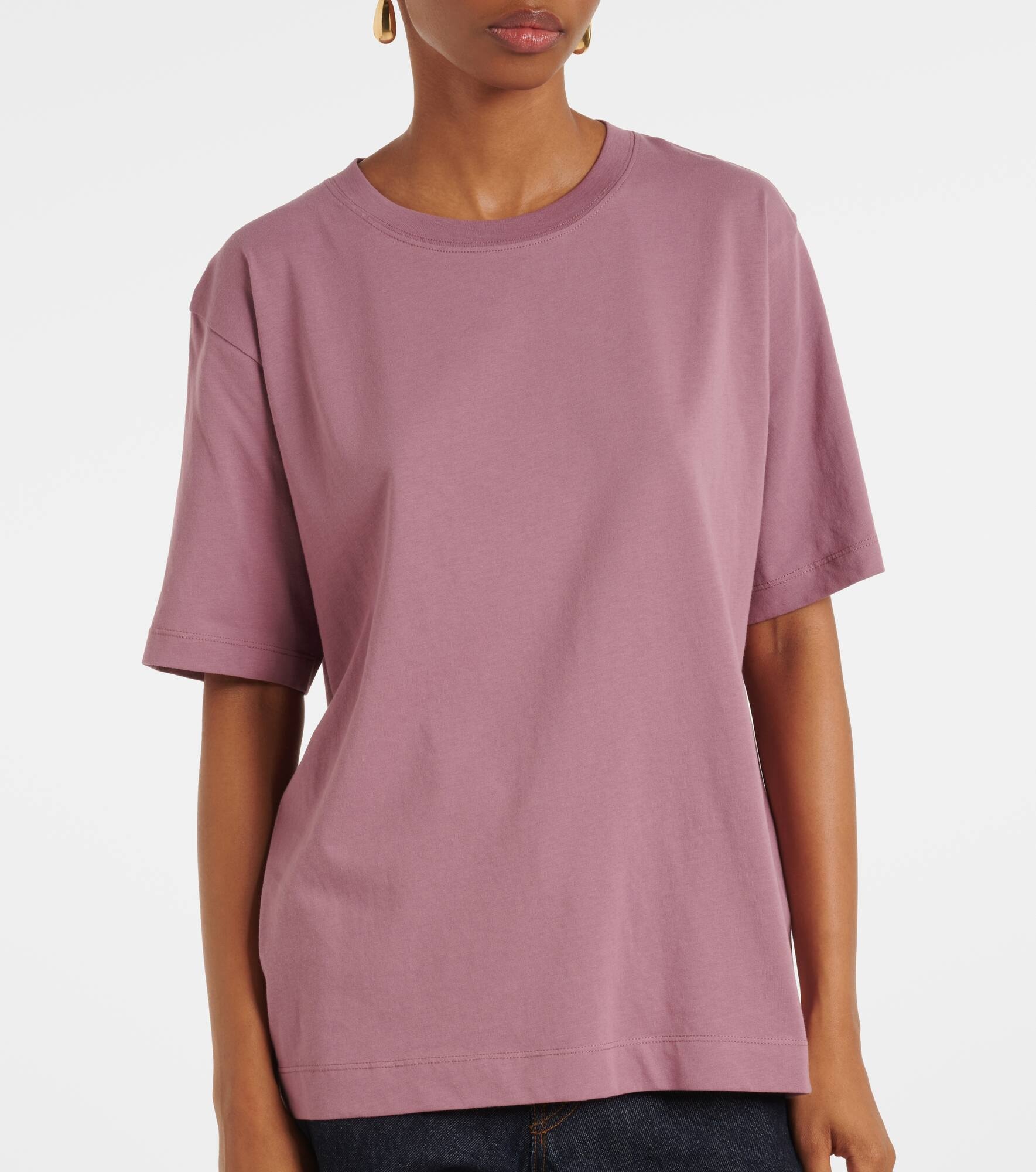 Oversized cotton jersey T-shirt - 5