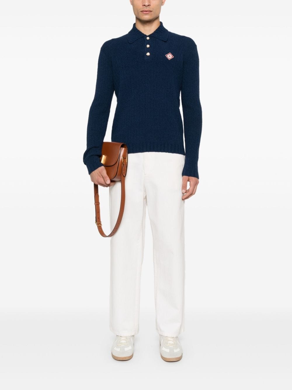 bouclé polo shirt - 2