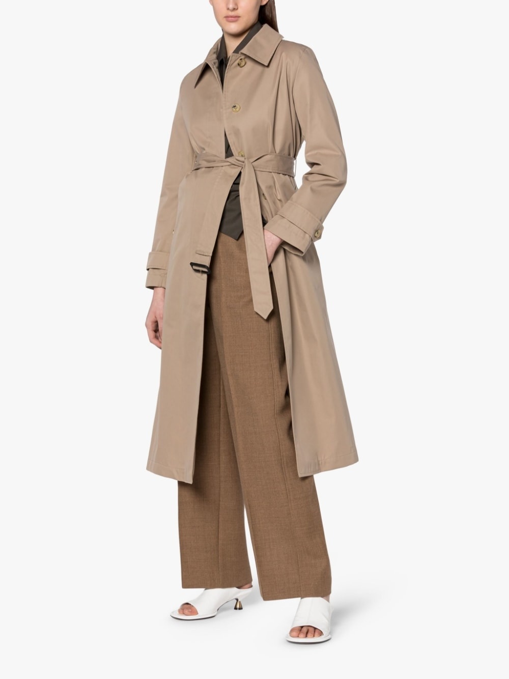 KINGLASSIE SAND COTTON TRENCH COAT | LM-1099B - 2