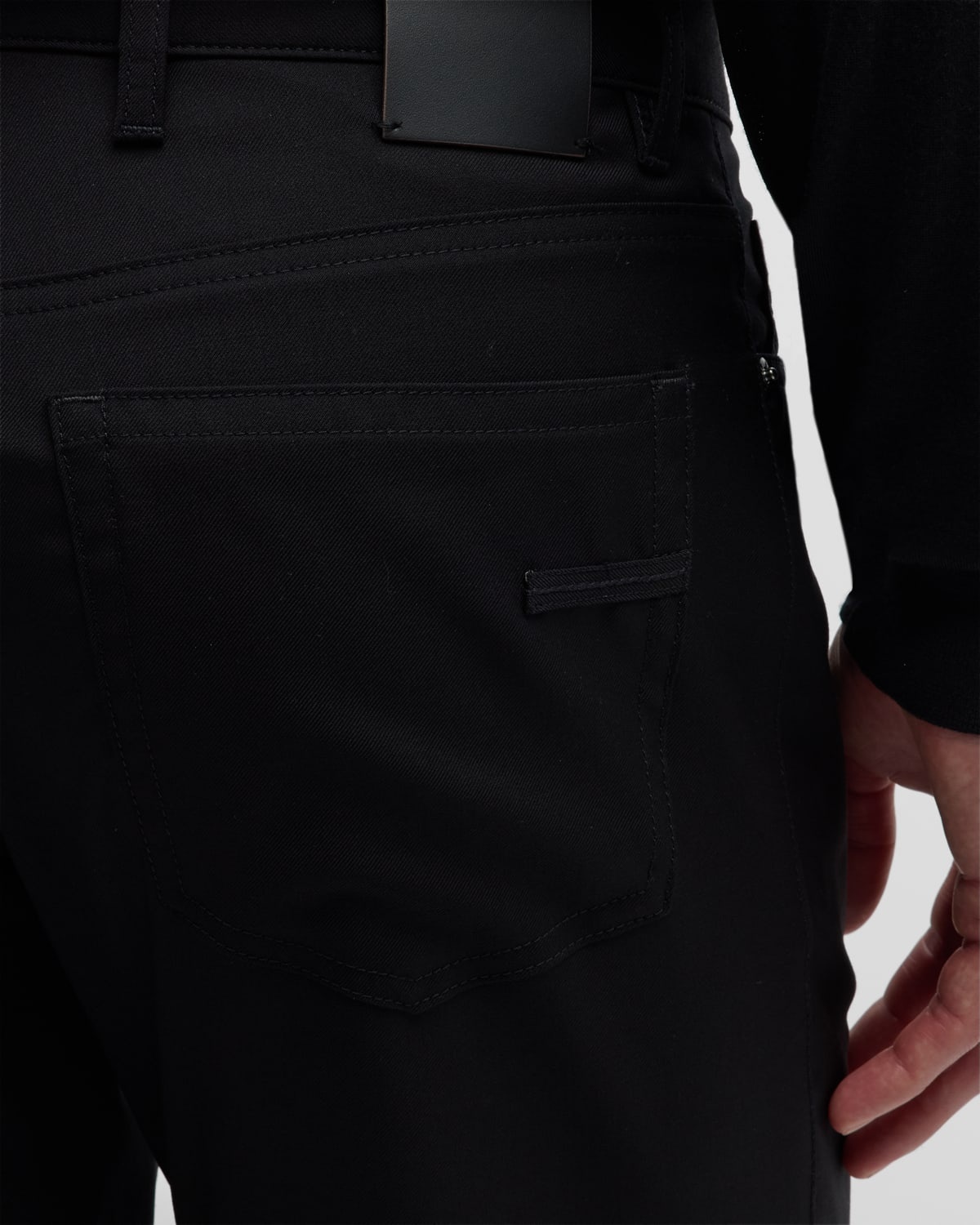 Men's Natural Comfort Wool 5-Pocket Pants - 7