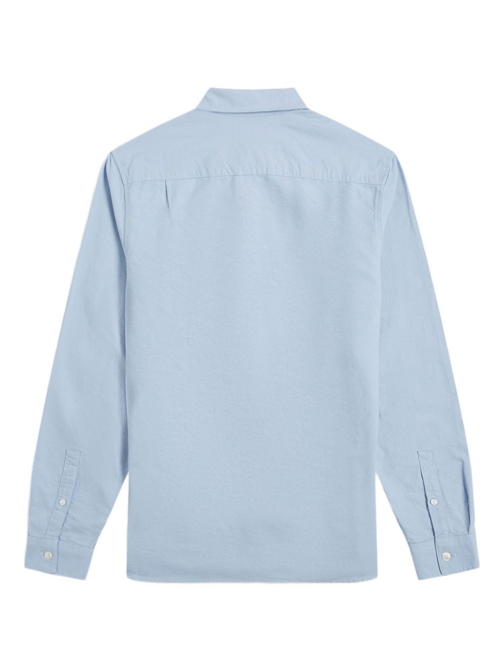 logo-embroidered button-down shirt - 6