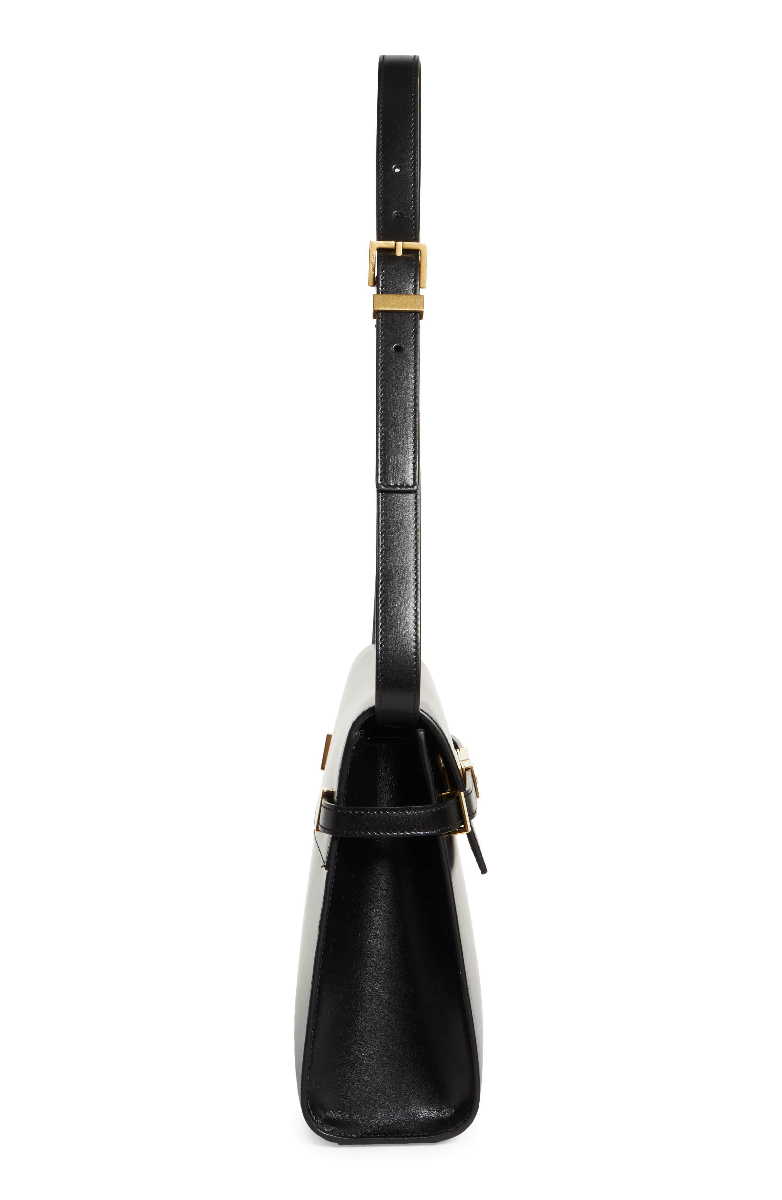 Saint Laurent Medium Manhattan Shoulder Tote in Noir at Nordstrom - 5