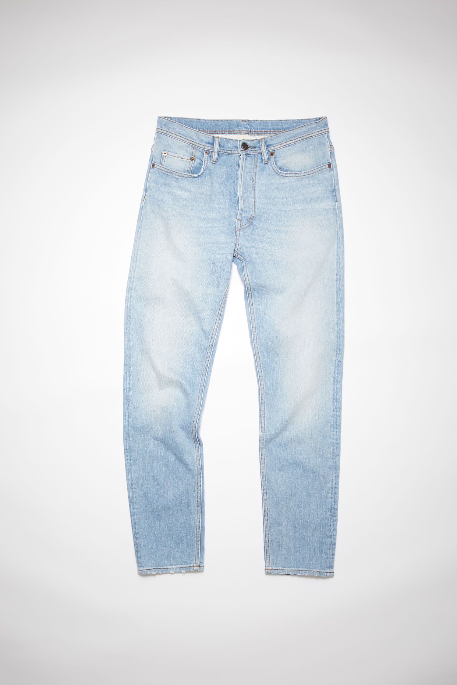 Slim tapered jeans - Pale blue - 5