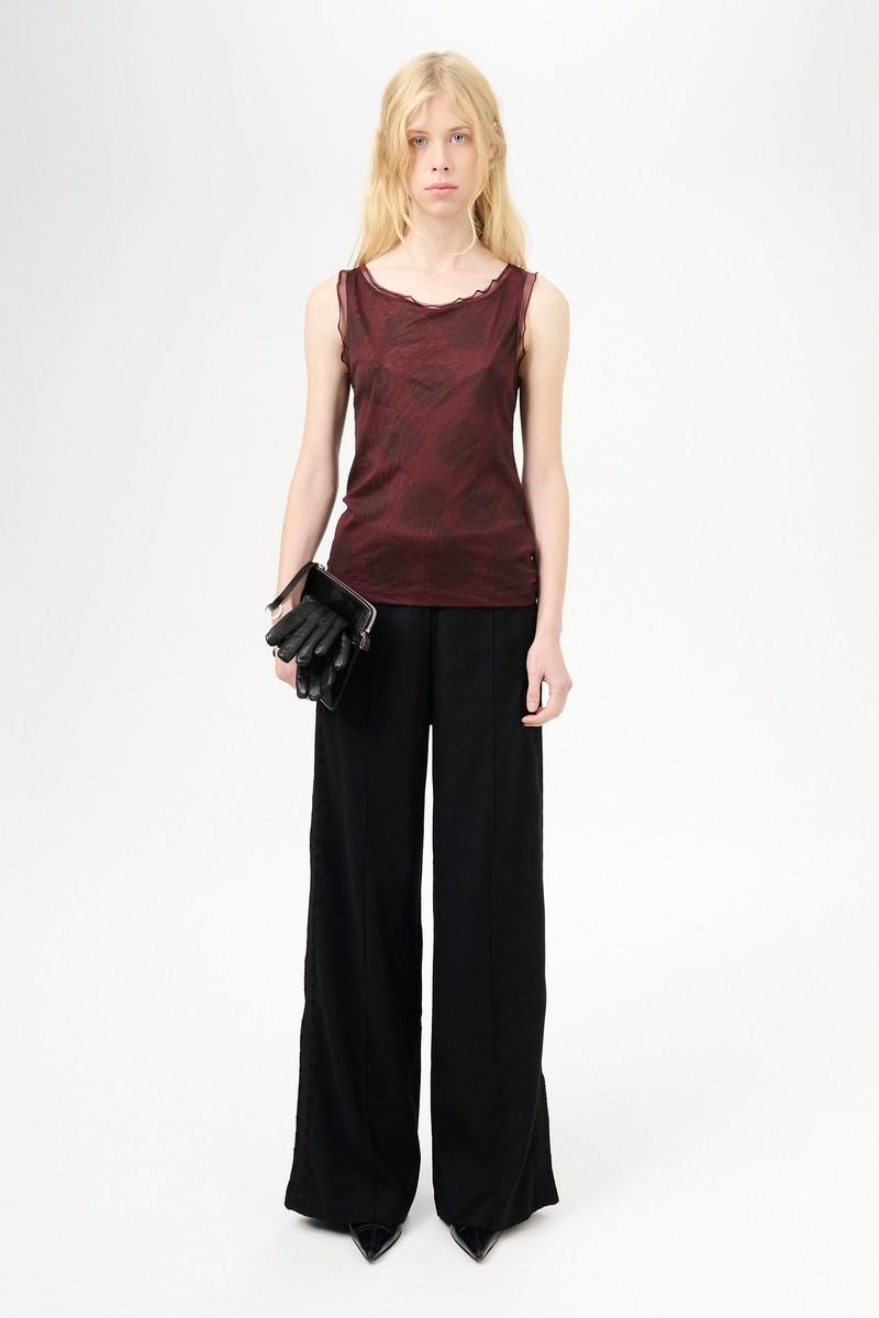 Our Legacy Lounge Pants Black Canvas Jersey outlook