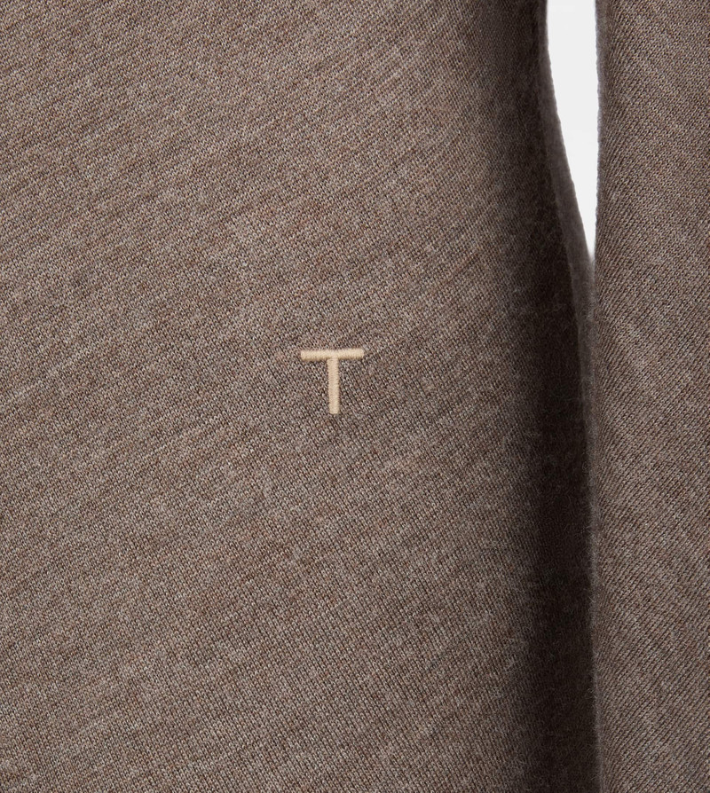 릴크의 드레스 KNIT - BROWN 8