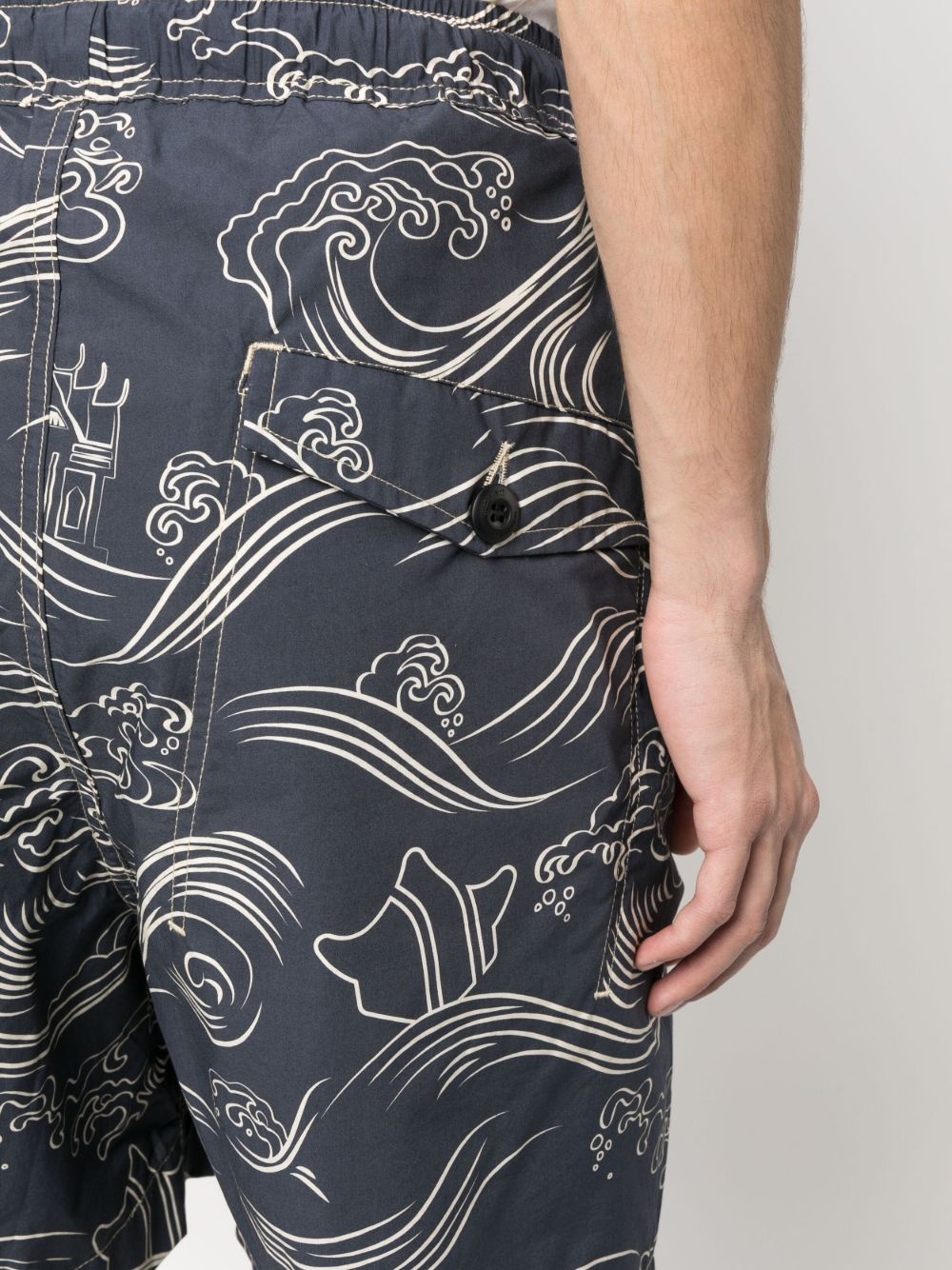 Songkran graphic-print shorts - 5