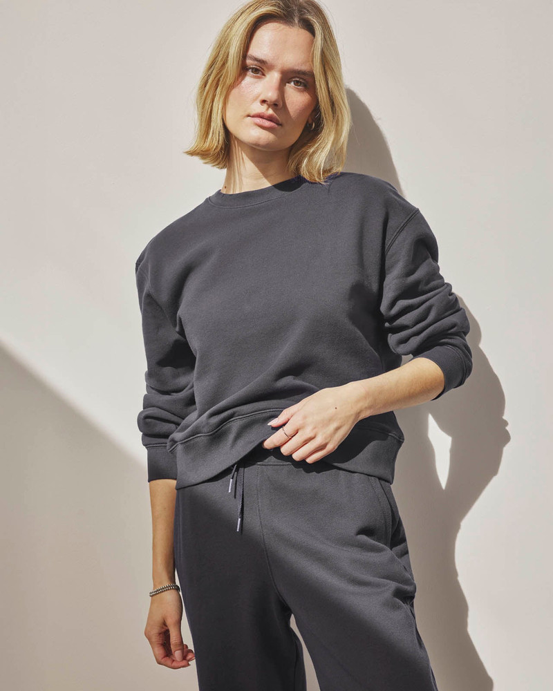 Splendid Laguna Lounge Terry Crewneck outlook