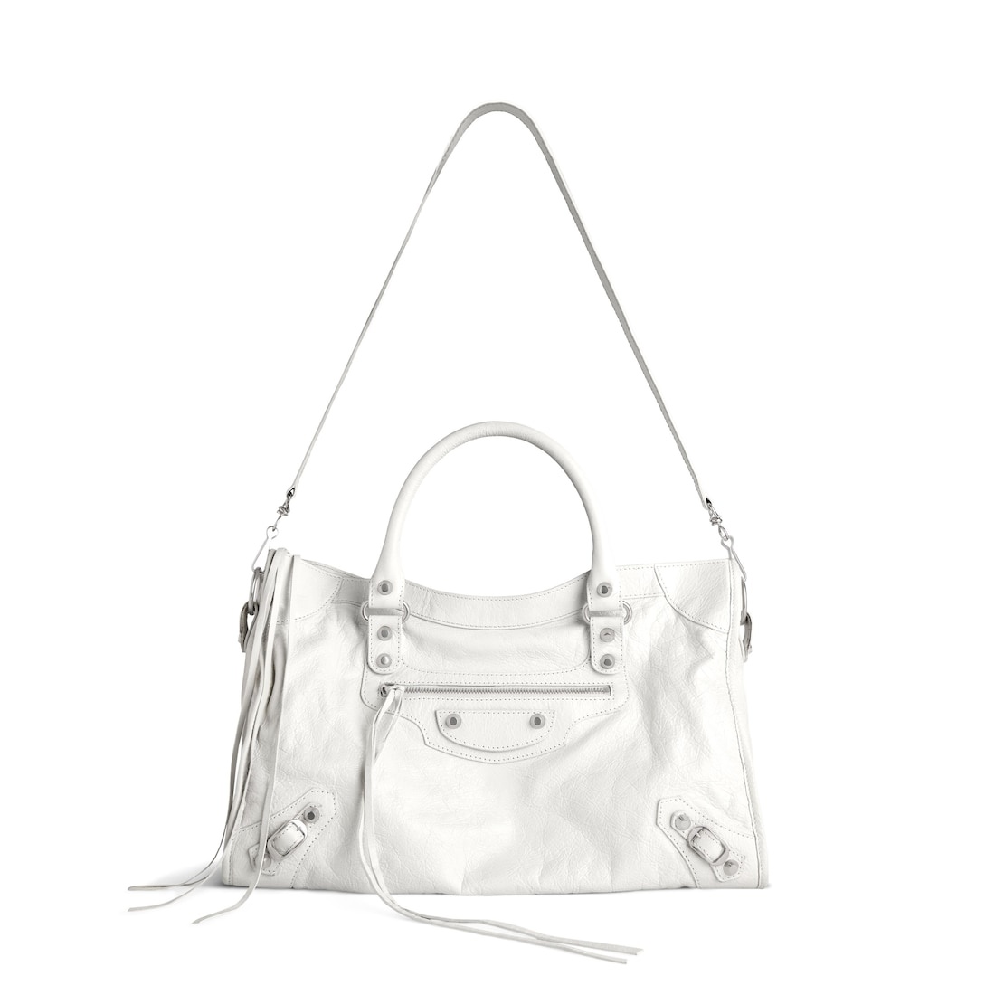 Le City Medium Bag  in White - 4