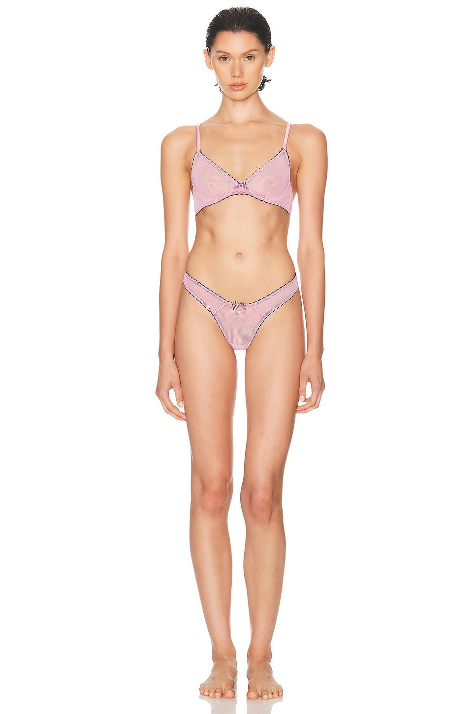 Sabrina Mesh Thong - 4