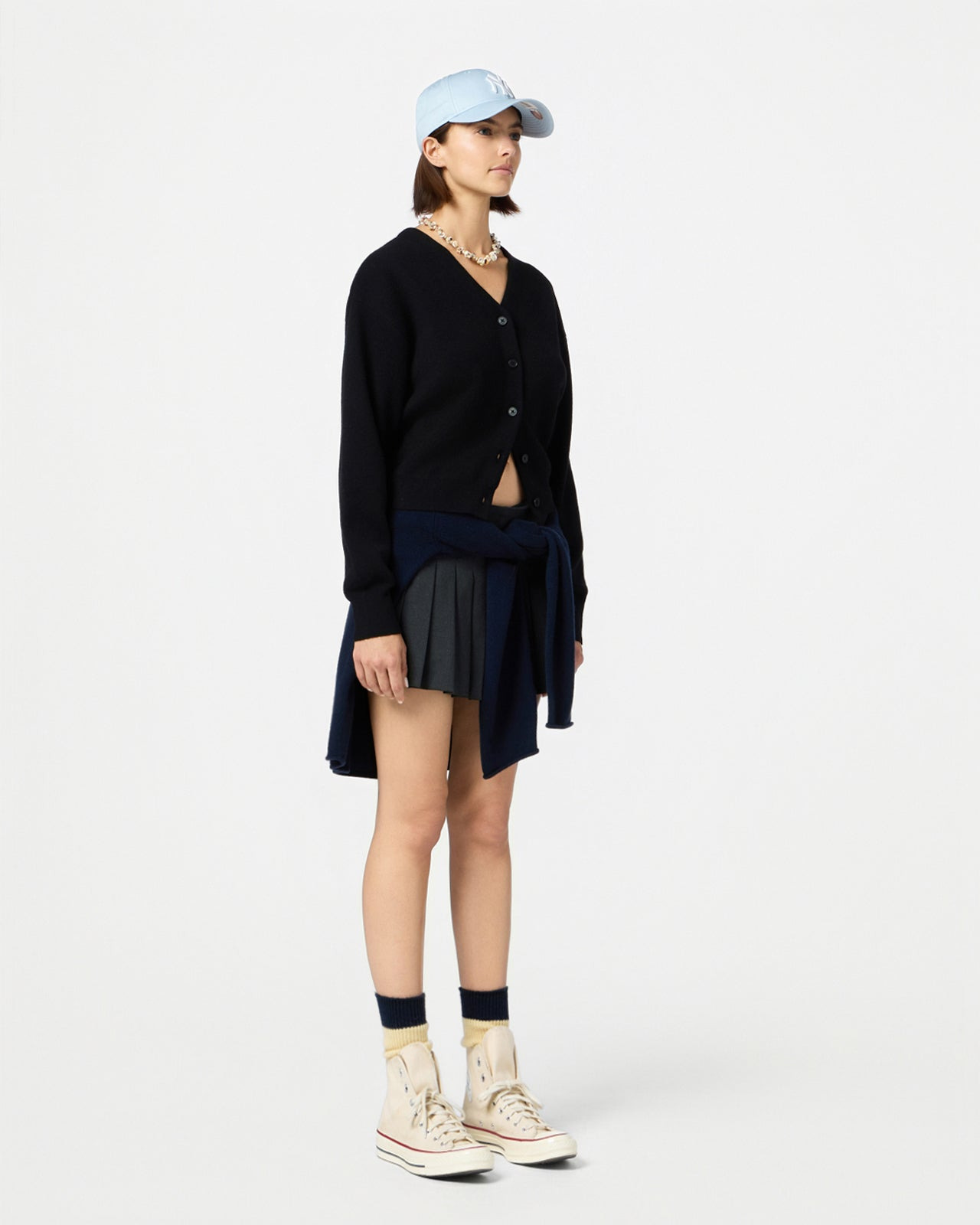 Collegiate Cardigan In Cashmere - 3