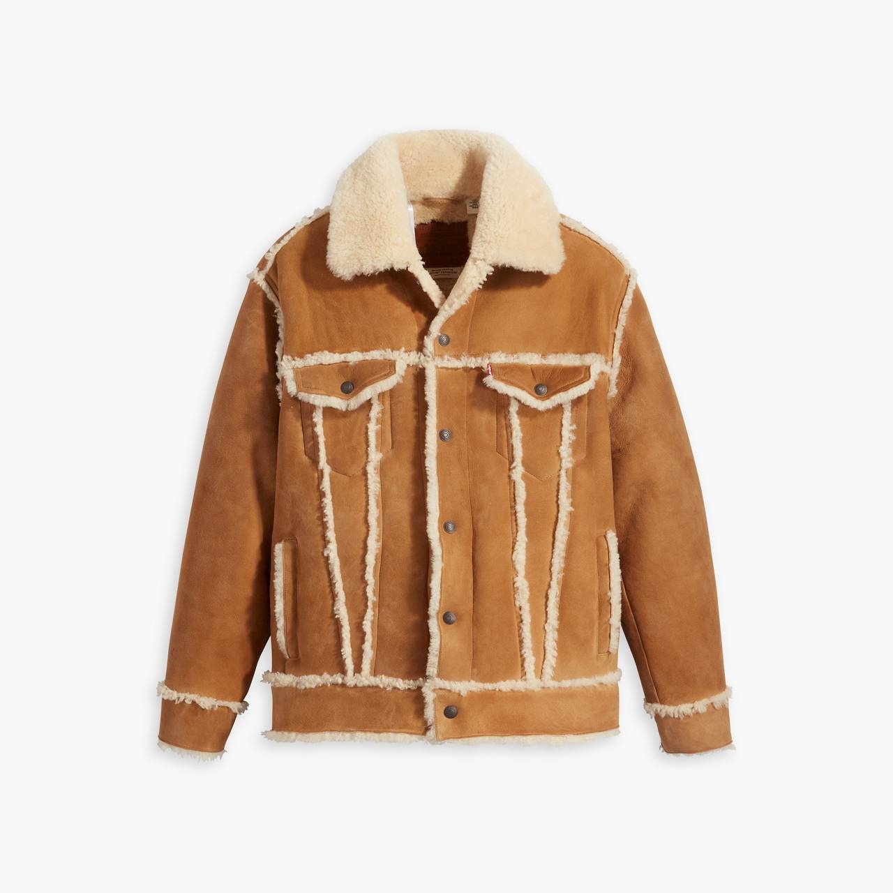SHEARLING TRUCKER JACKET - 5
