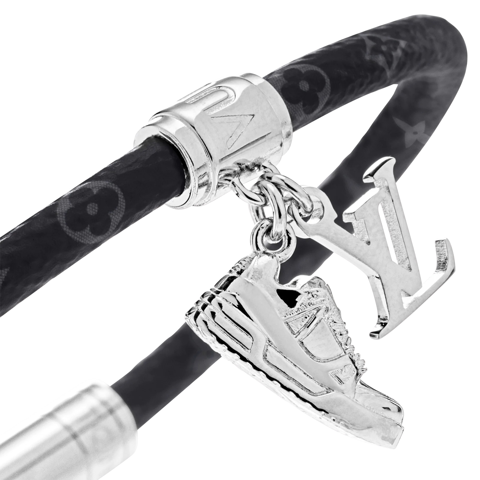 LV Icon Trainer Leather Bracelet - 3