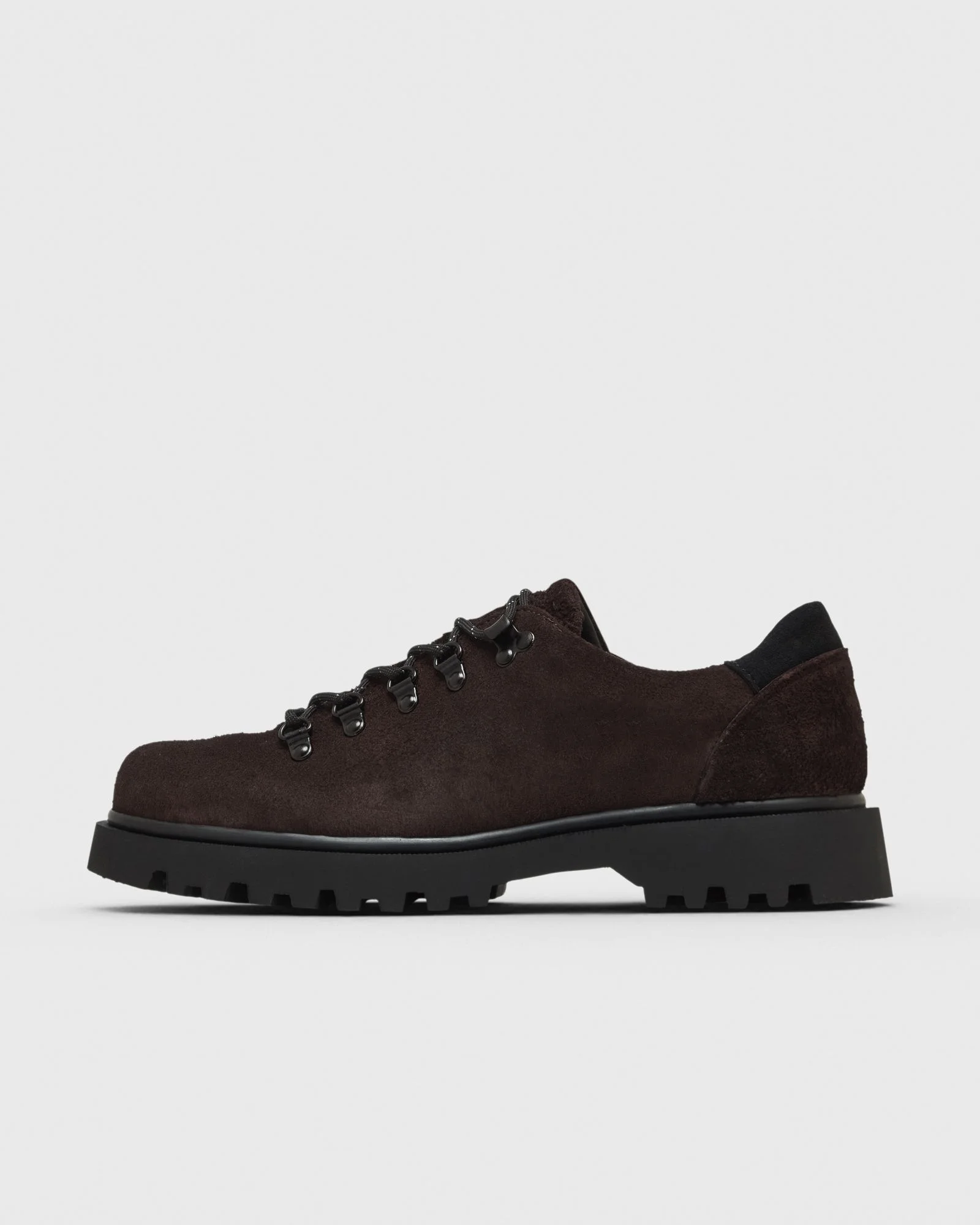 Hairy Suede Low Hiking Boot - 1