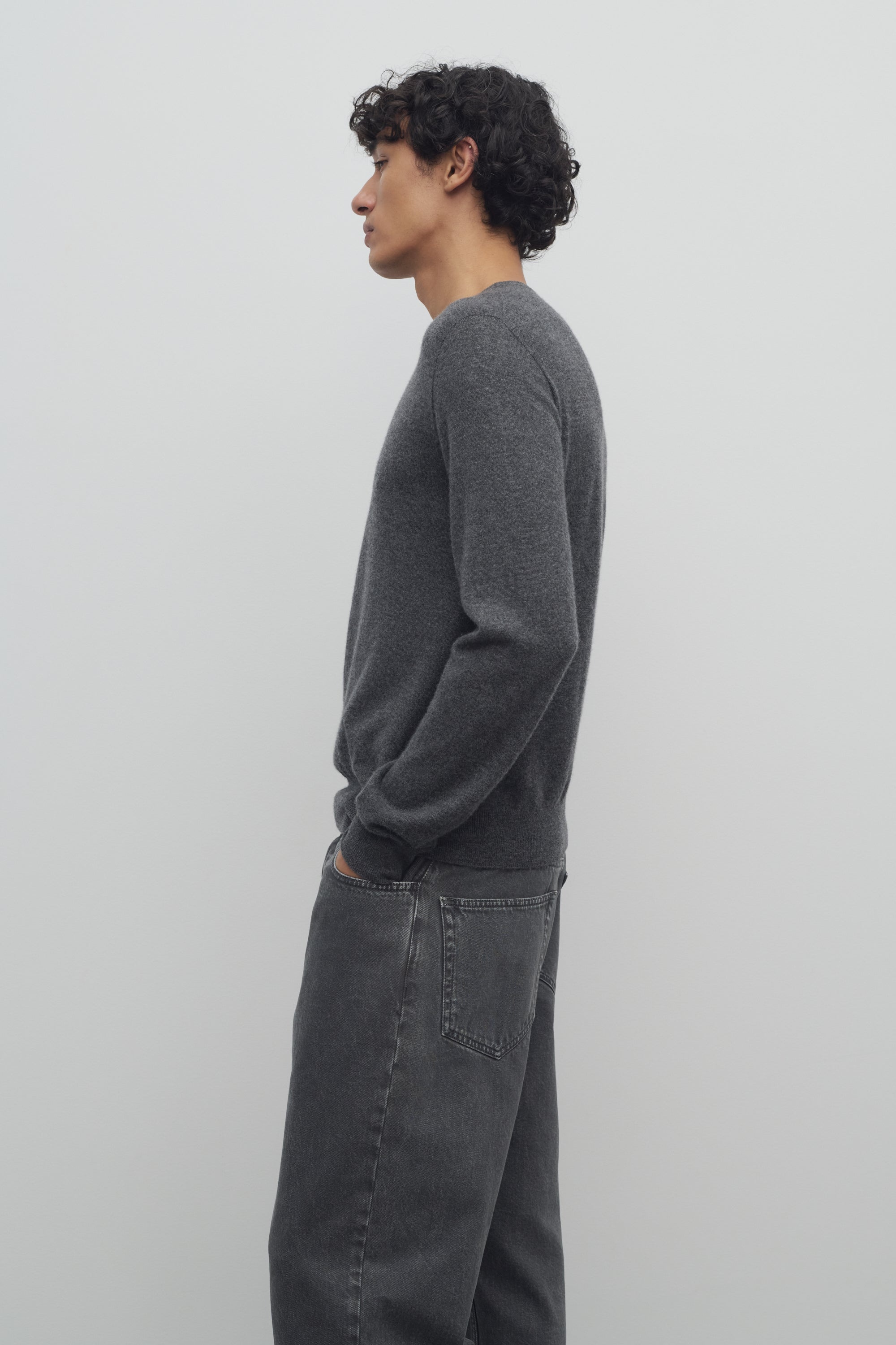 Rowley Sweater in Cashmere - 4