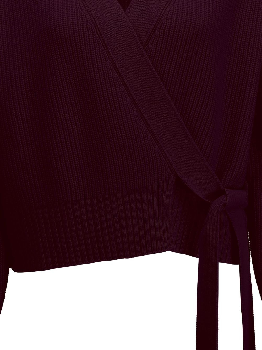 rib-knit cardigan - 3