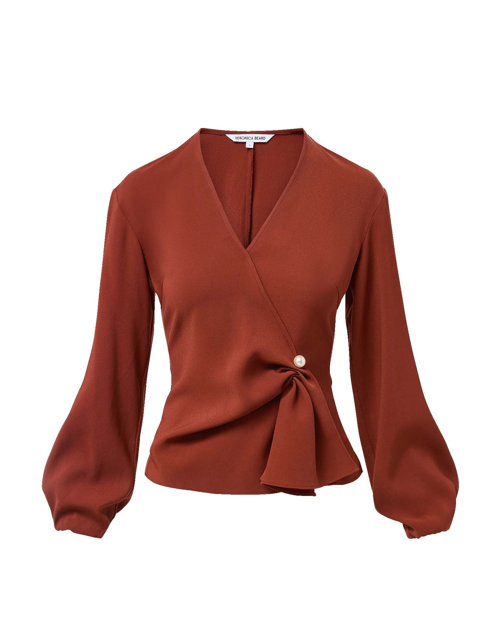 DREW BROOCH BLOUSE - 1