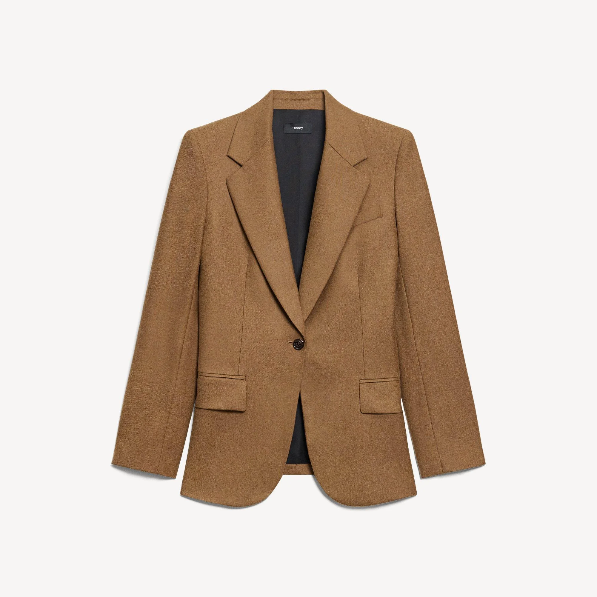 Lynnia Blazer in Sleek Flannel - 1