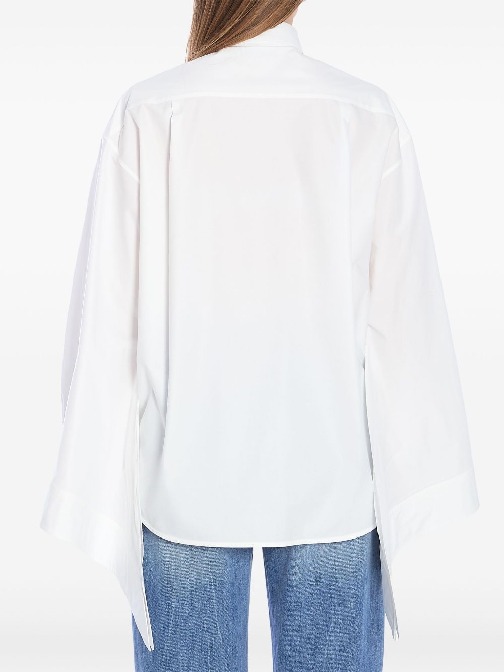 tied-cuff shirt - 3