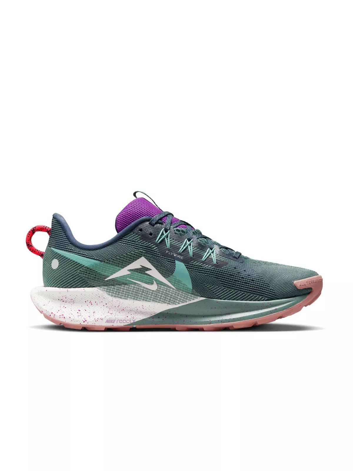 Pegasus Trail 5 "Armory Navy/Vivid Grape/Green Frost/Phantom" Men's Trail Running Shoe - 1