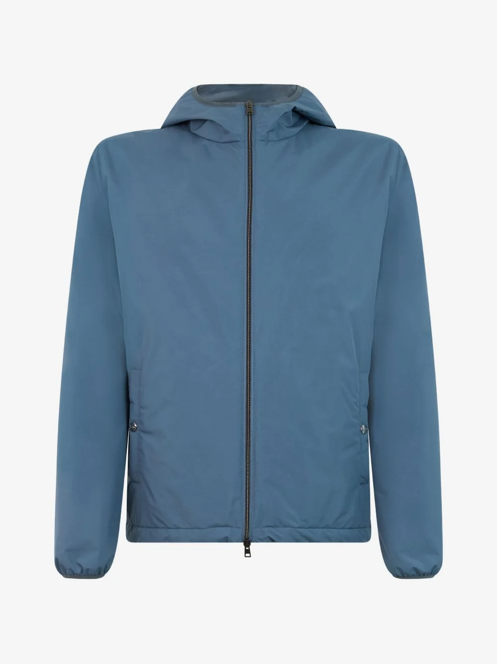 hooded zip-up jacket - 1