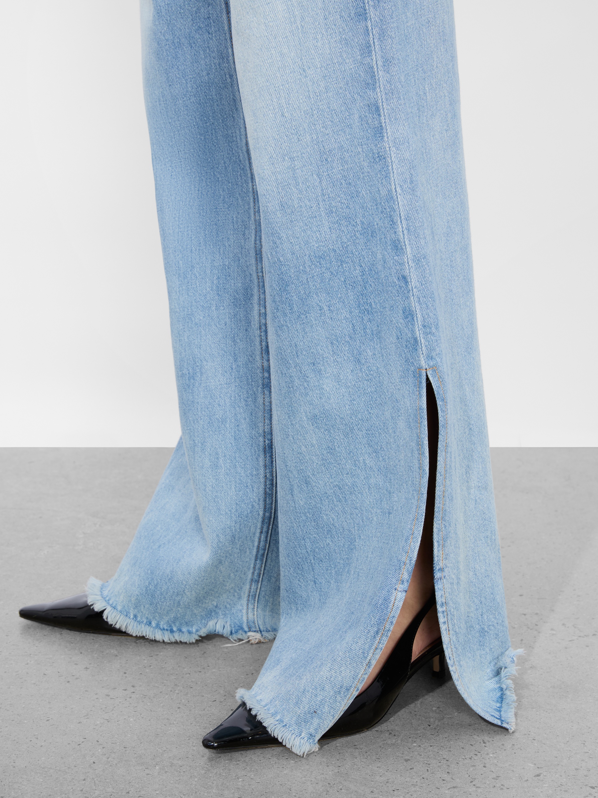 WEEZY SLIT JEAN - 5