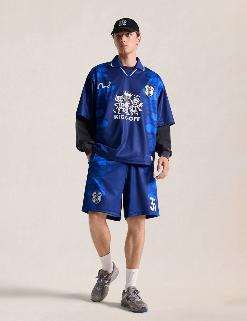 Ishigaki Camo Print Football Jersey 15