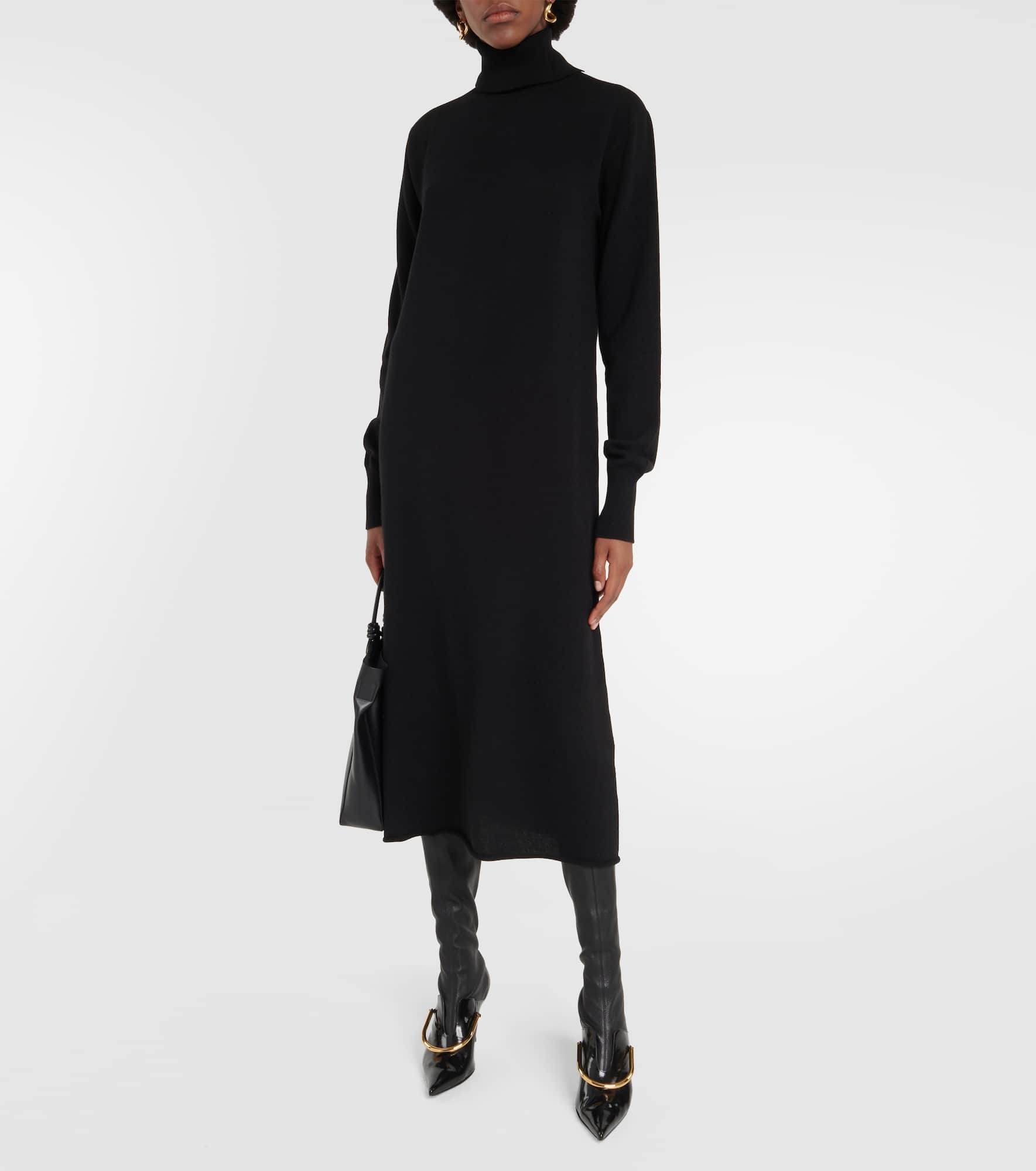 Cashmere midi dress - 2