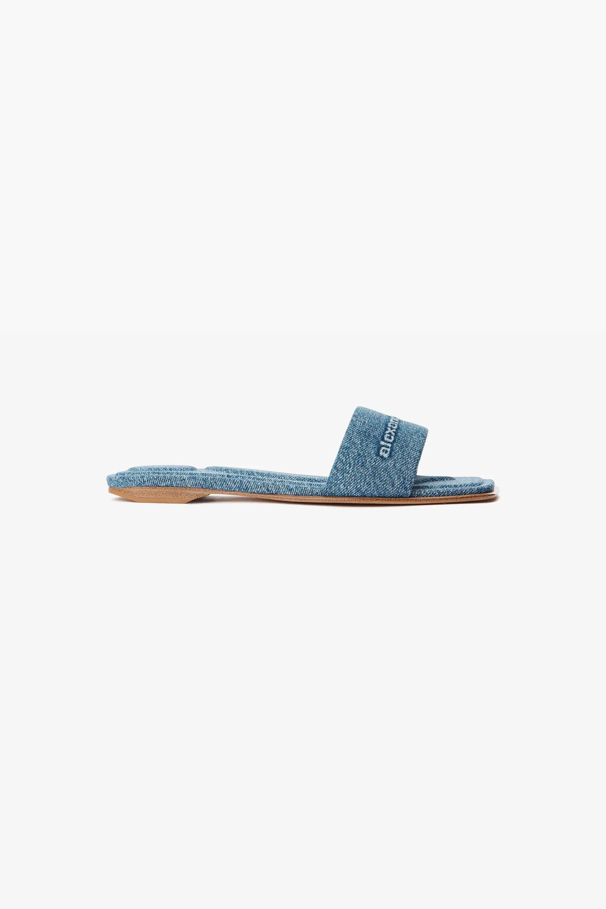 Vy Pool Sandal in Denim - 1