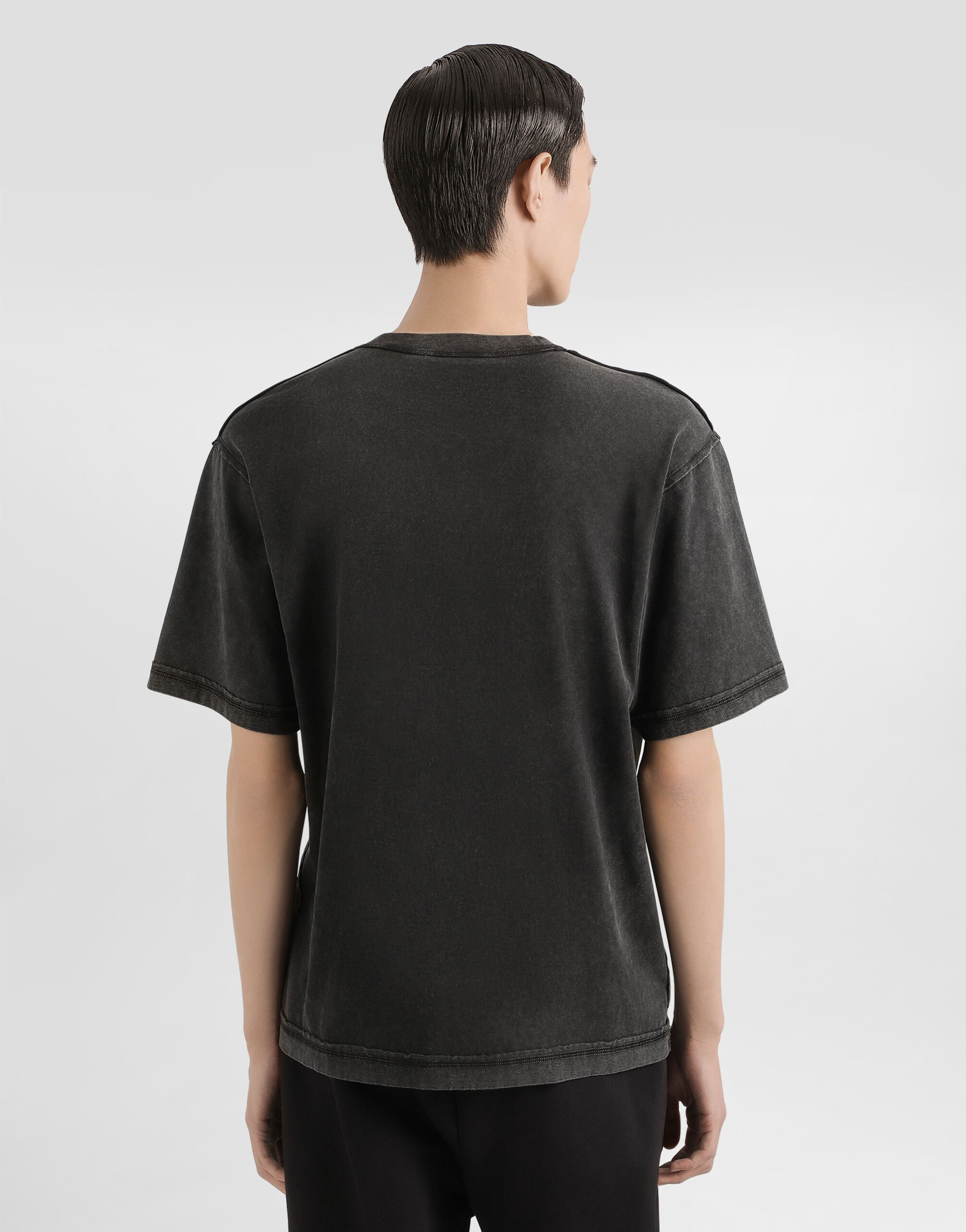 Cotton t-shirt with print - 3