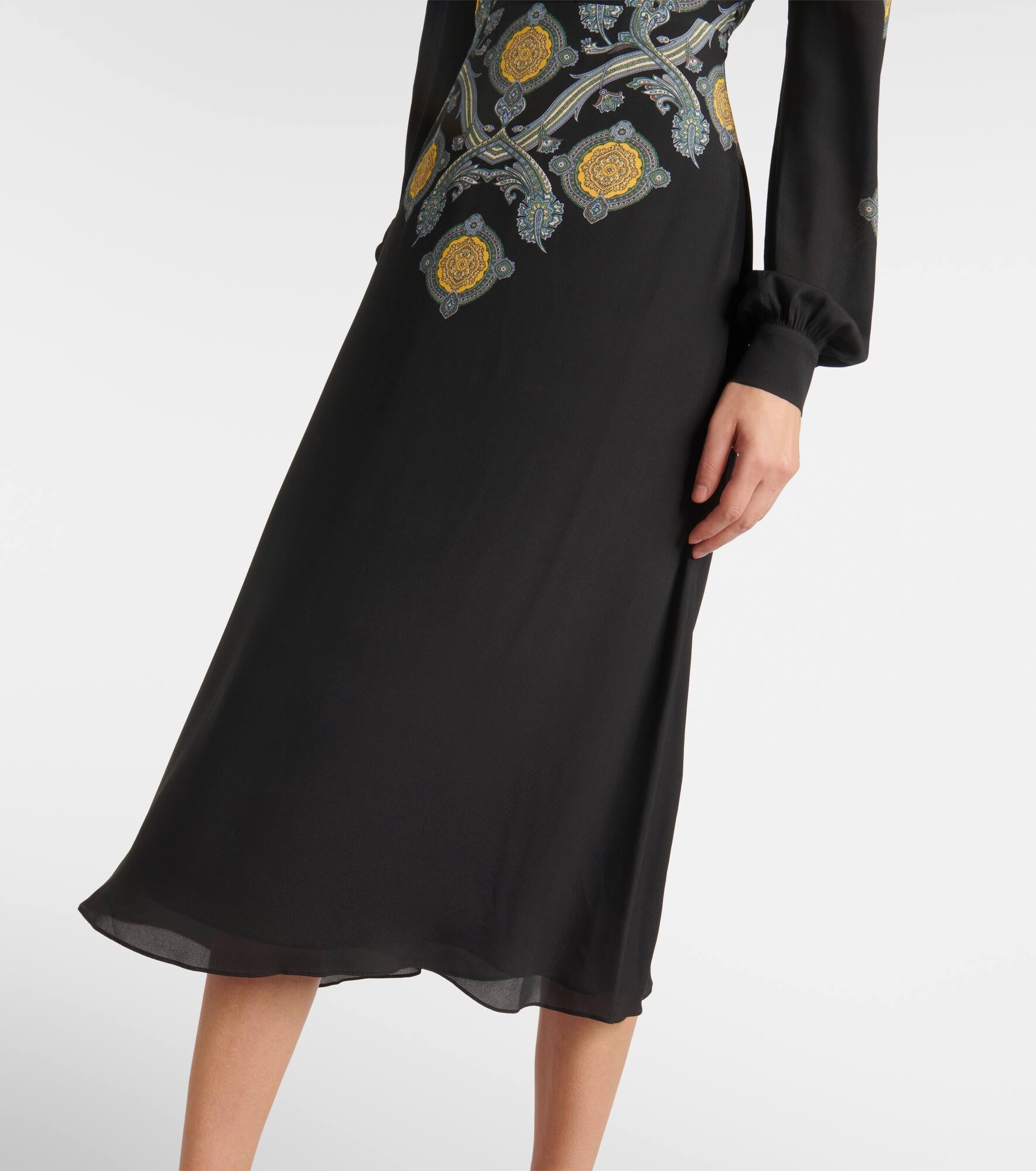 Printed midi dress - 5