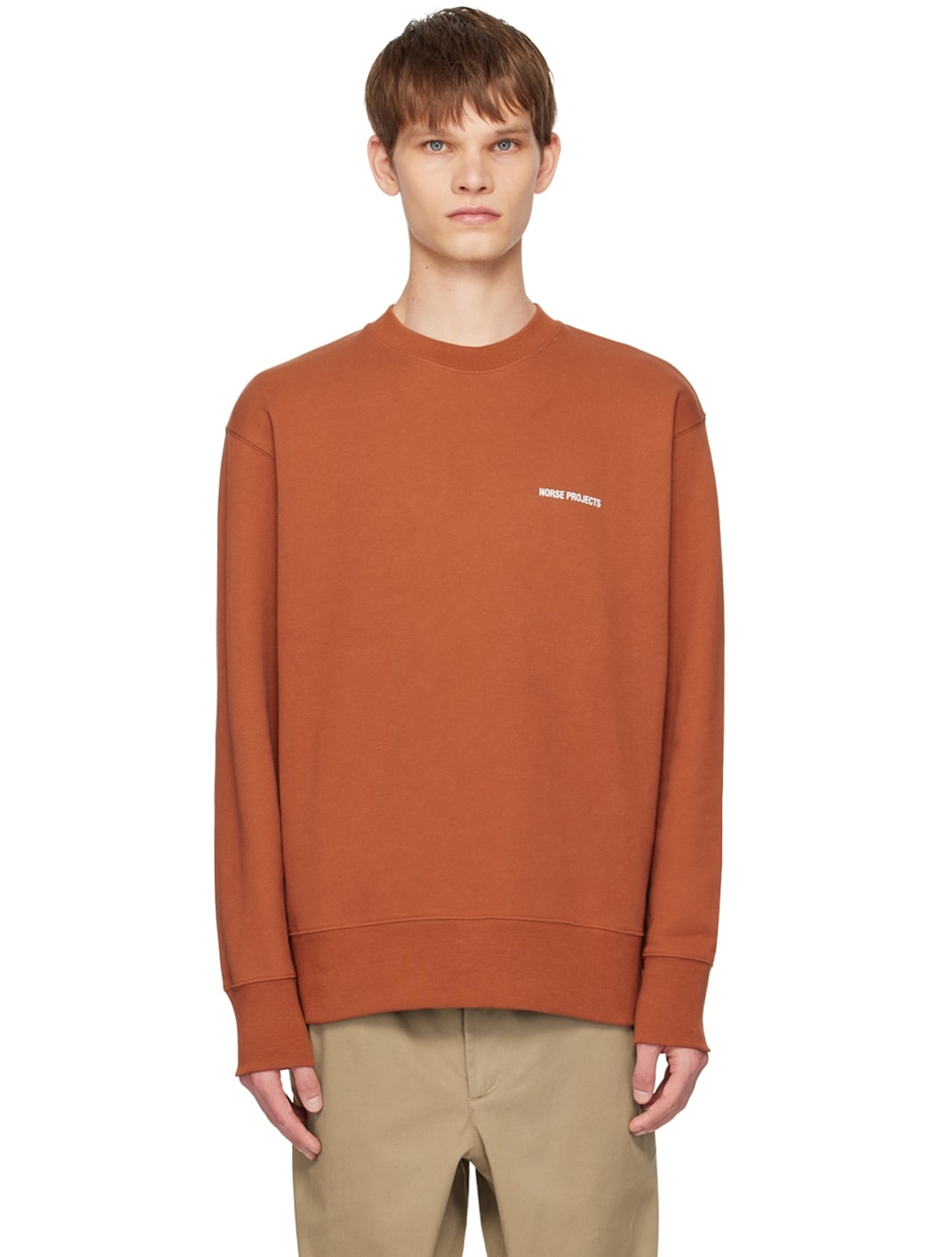 Orange Arne Sweatshirt - 1