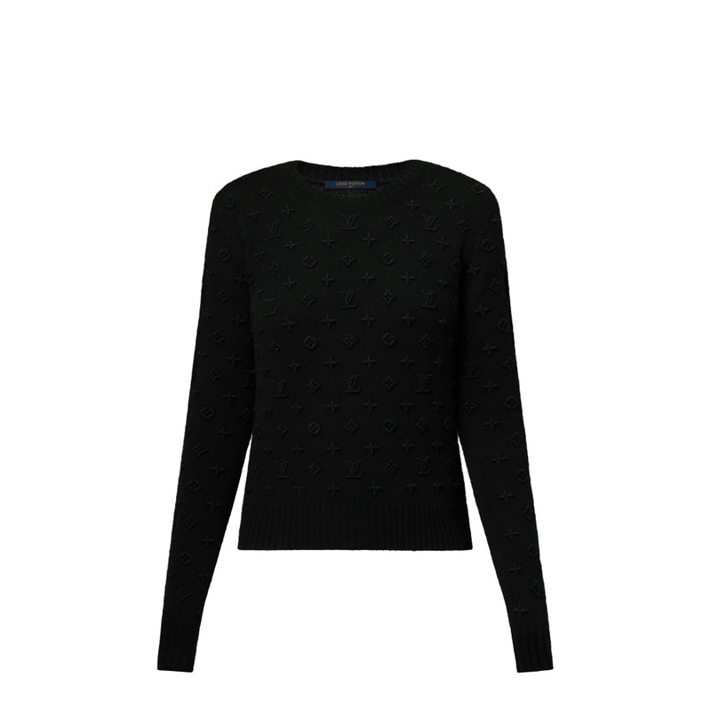 Monogram Cashmere Pullover 1