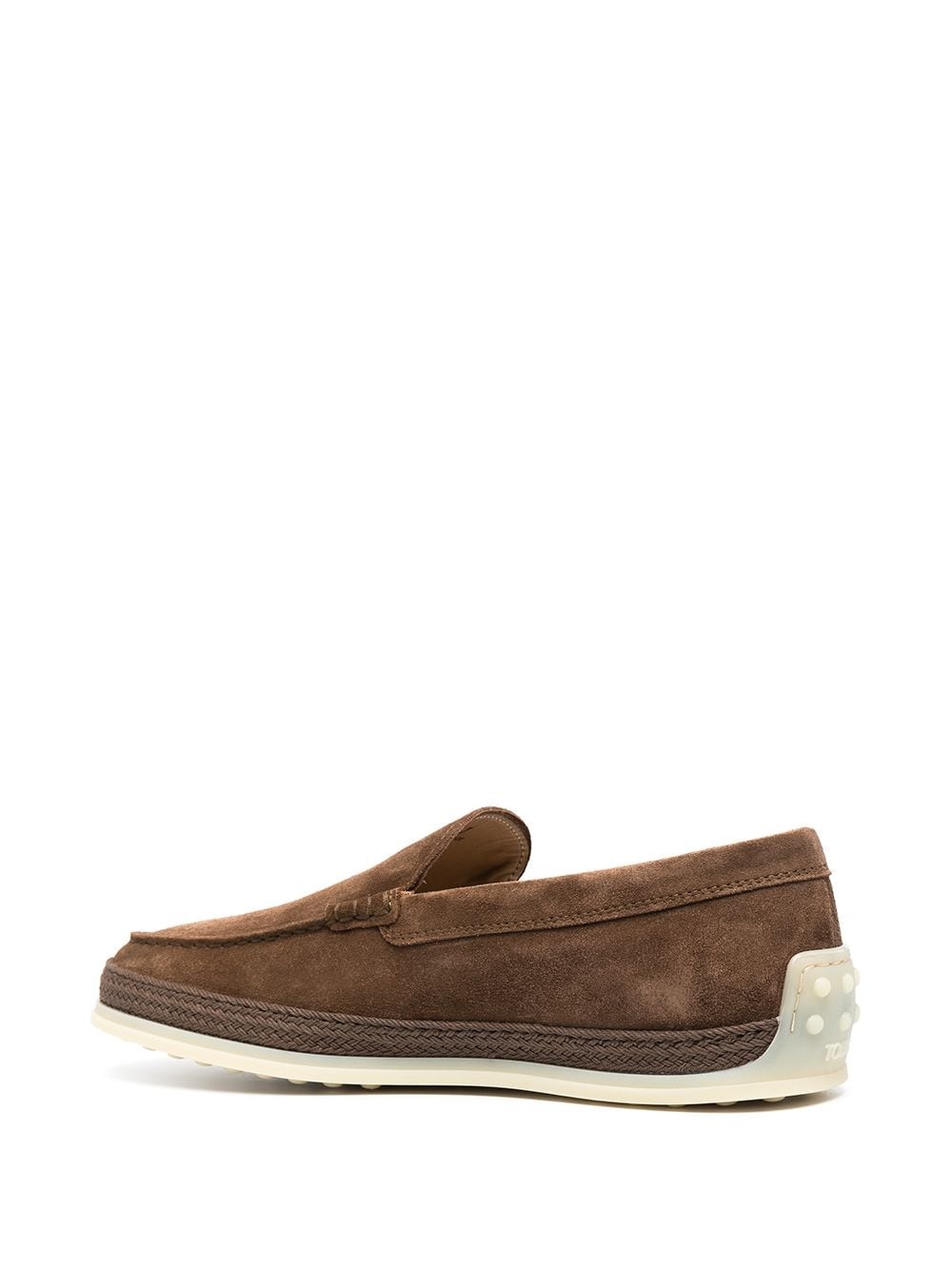espadrille-detail loafers - 3