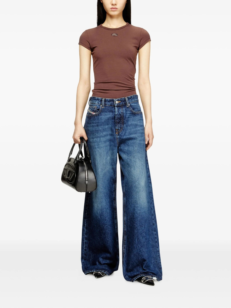 Diesel Diesel T-Angie Logo-embroidery T-shirt outlook