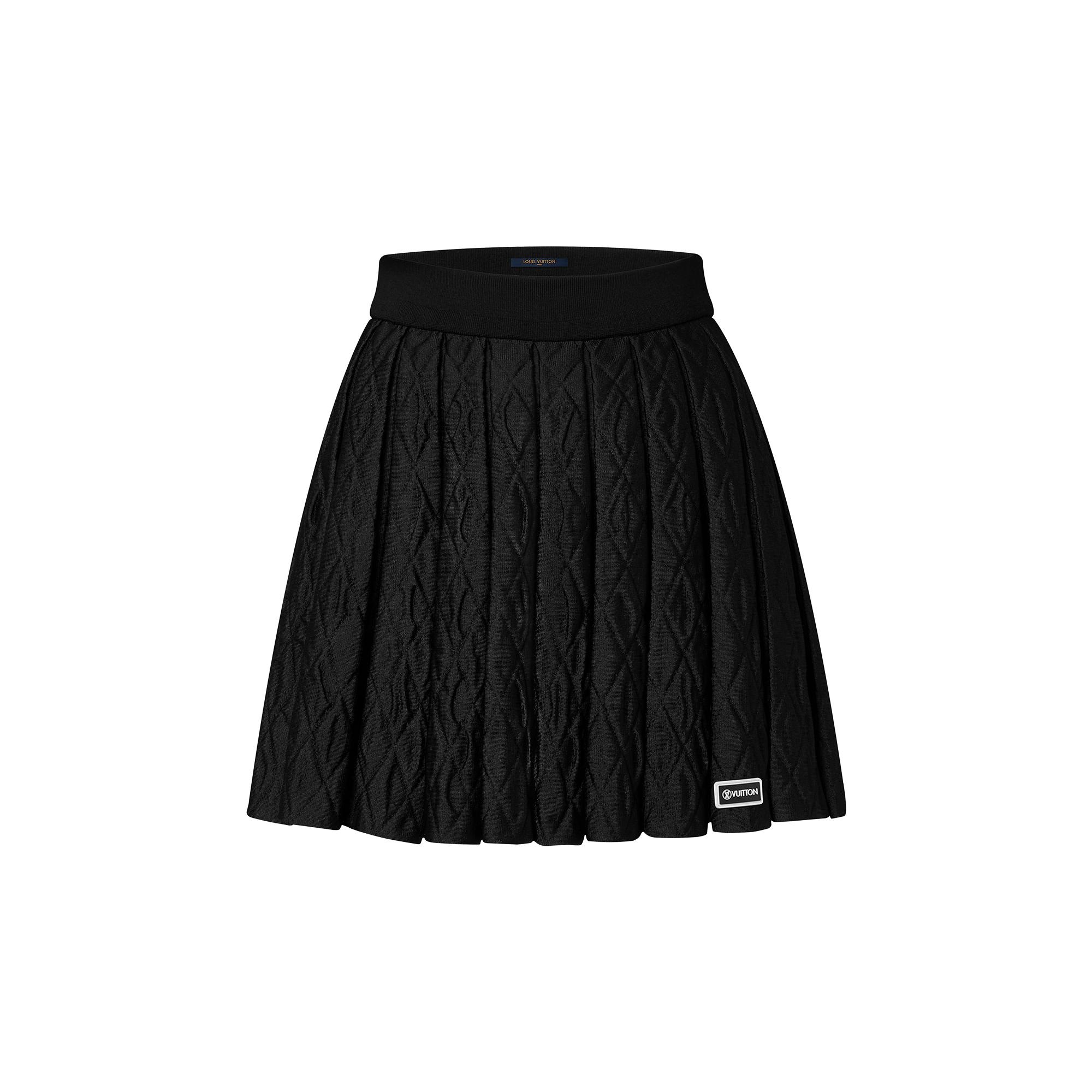 Diamond Knit Tennis Skirt - 1