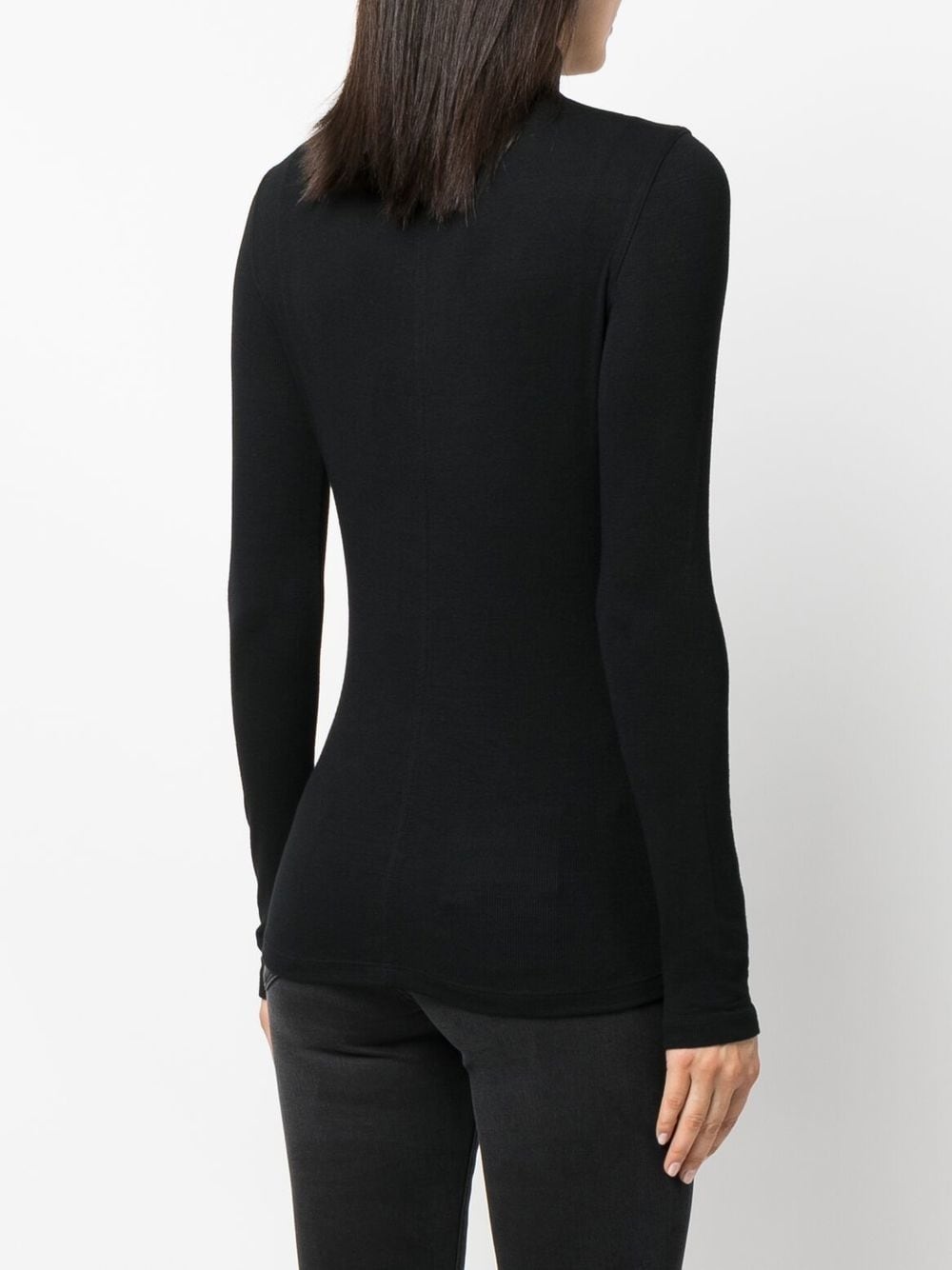 fine ribbed jumper - 4