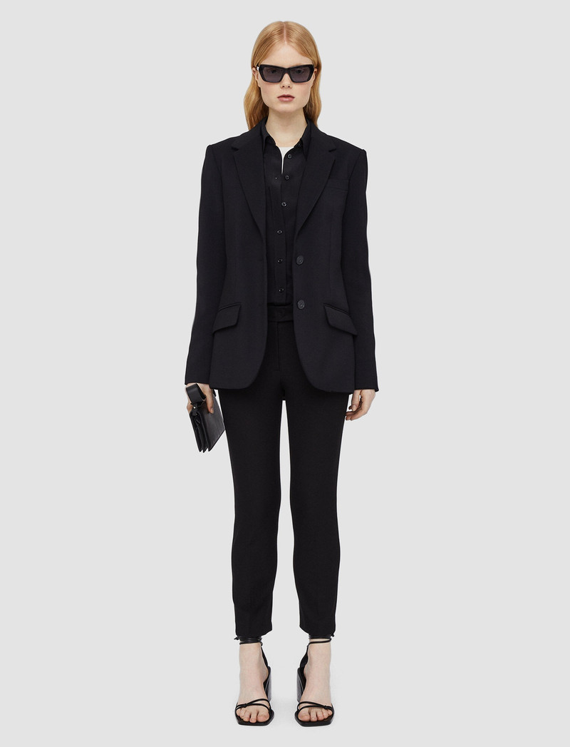 JOSEPH Tailoring Wool Stretch Jackie Jacket outlook