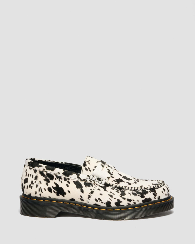 Penton Dalmatian Hair On Leather Loafers 1