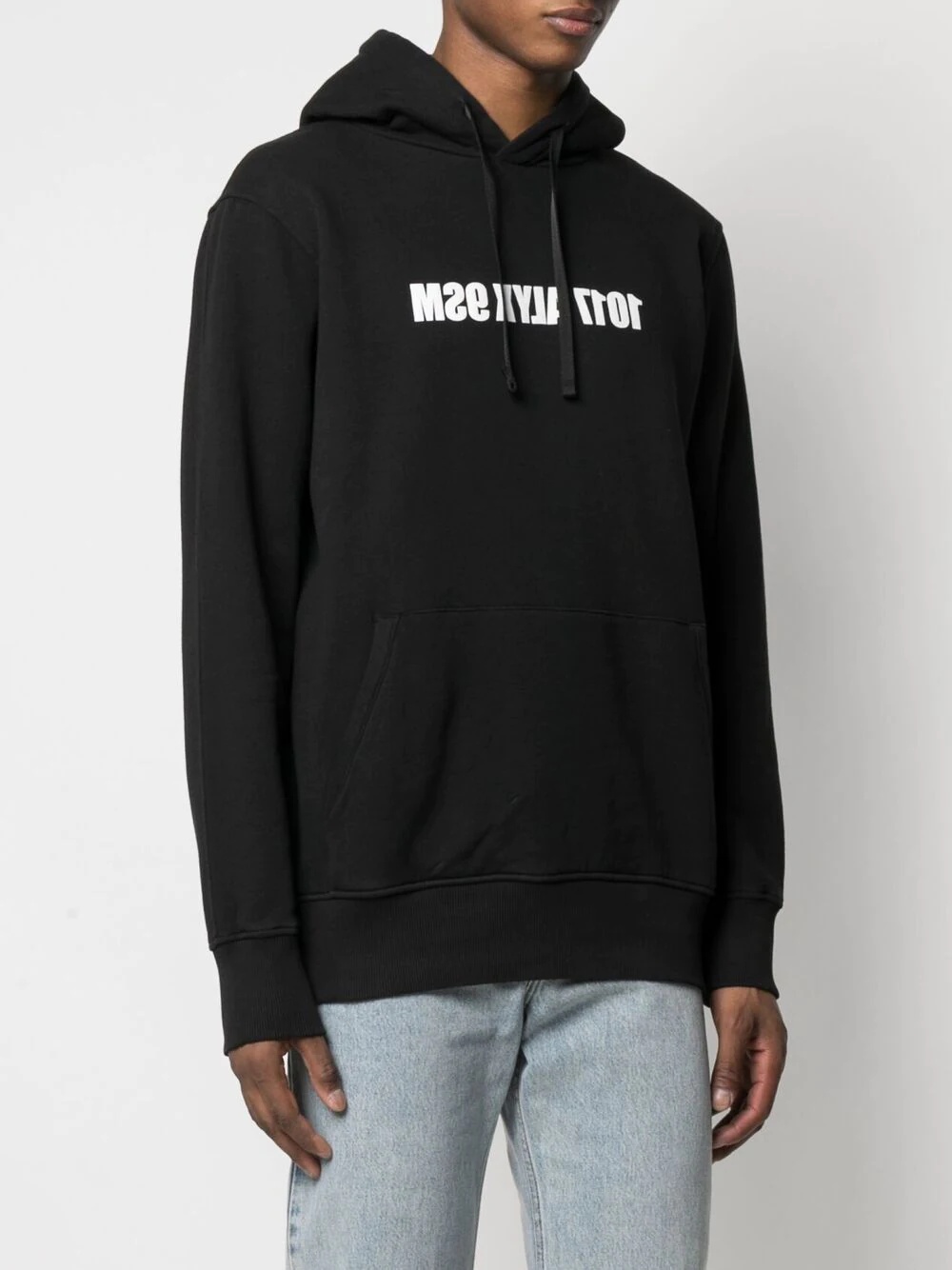 reverse Logo popover hoodie - 3