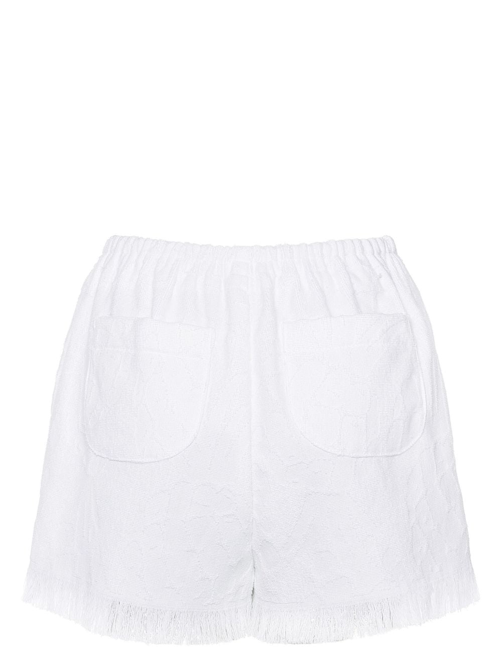 Menthol terry-cloth shorts - 6
