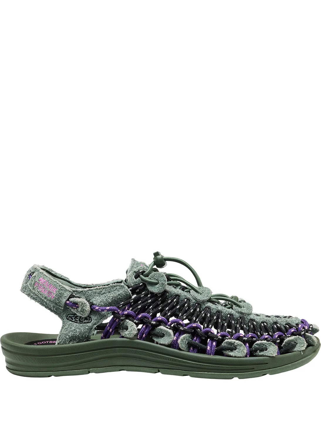 HENRIK VIBSKOV X KEEN UNEEK LEA SANDALS - BRONZE GREEN - 1