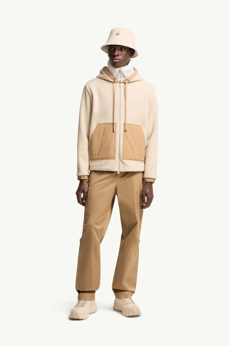 Moncler Cargo Cotton Blend Gabardine Pants outlook